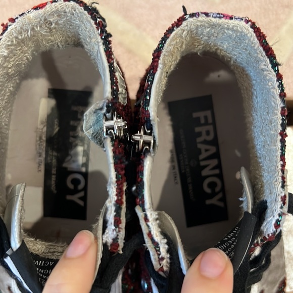 GOLDEN GOOSE FRANCY MID TOO SNEAKERS SIZE 6 - Picture 10 of 10